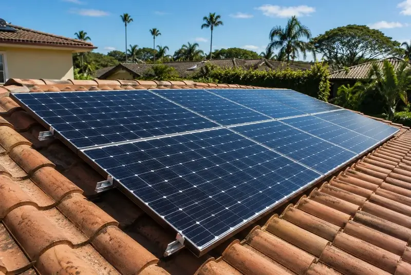 Installation de panneaux solaires à Bougarber